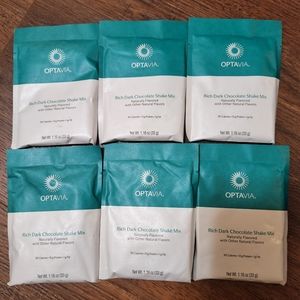 Optavia rich dark chocolate shake,  lot of 6